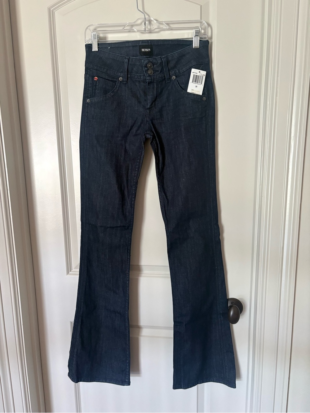 NWT Sz 26 Hudson Signature Mid-Rise Bootcut Jeans